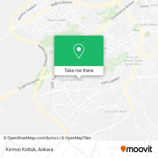 Kırmızı Koltuk map