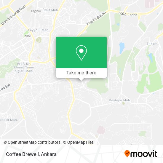 Coffee Brewell map