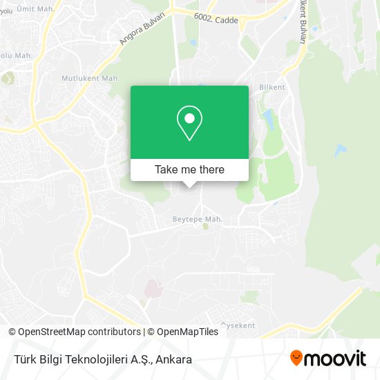Türk Bilgi Teknolojileri A.Ş. map