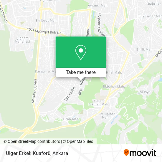 Ülger Erkek Kuaförü map