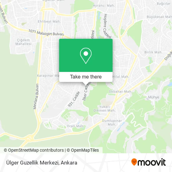 Ülger Guzellik Merkezi map