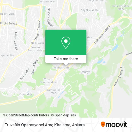 Truvafilo Operasyonel Araç Kiralama map