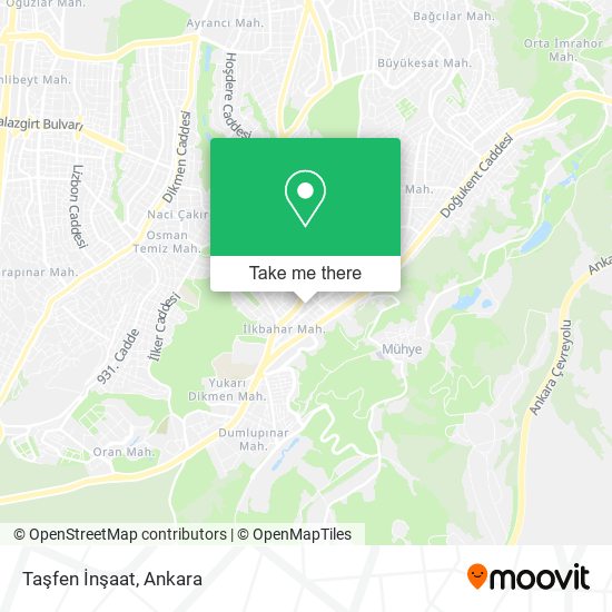 Taşfen İnşaat map