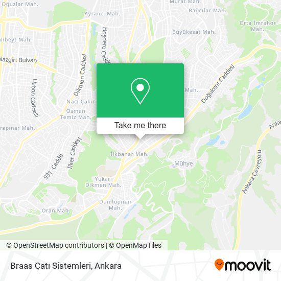 Braas Çatı Sistemleri map