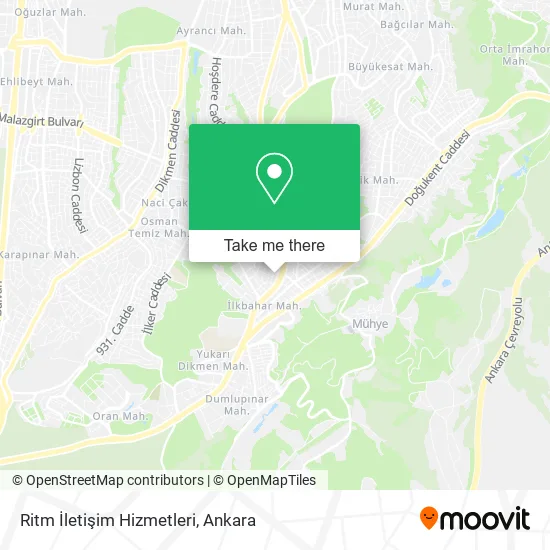 Ritm İletişim Hizmetleri map