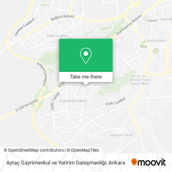 Aytaç Gayrimenkul ve Yatirim Danişmanliği map