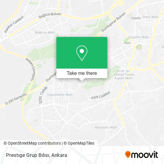 Prestıge Grup Bılısı map