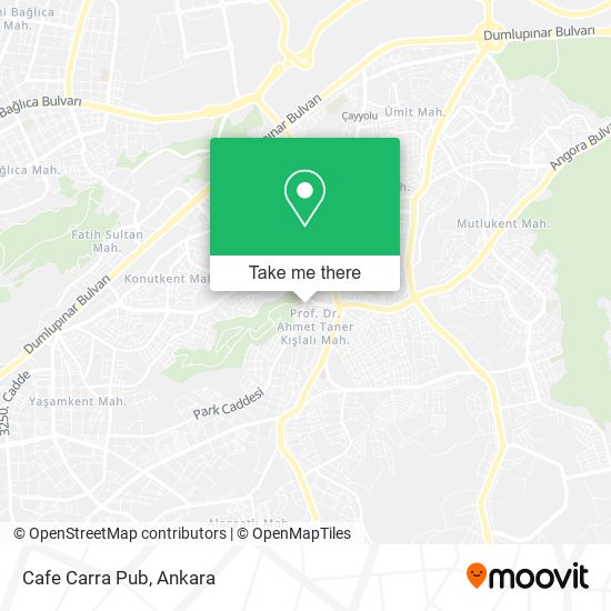 Cafe Carra Pub map
