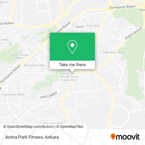 Anitta Park Fitness map
