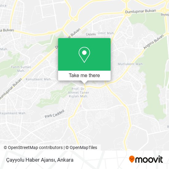 Çayyolu Haber Ajansı map