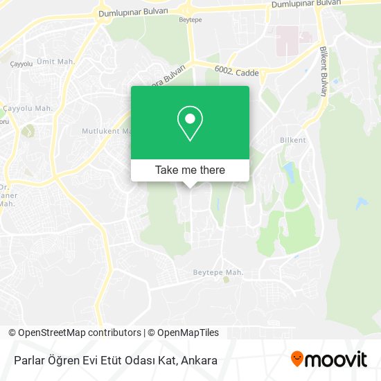 Parlar Öğren Evi Etüt Odası Kat map