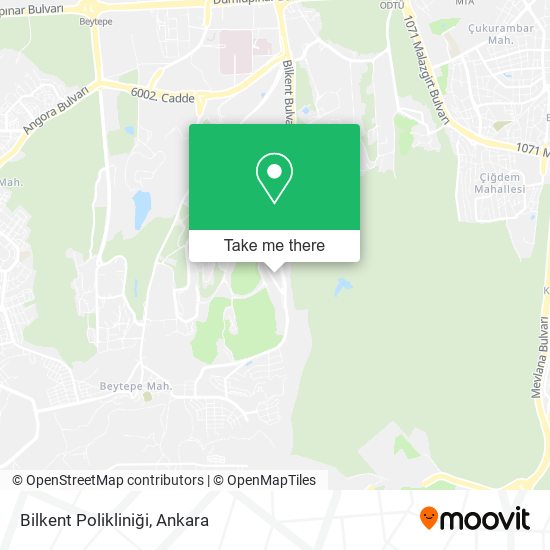 Bilkent Polikliniği map