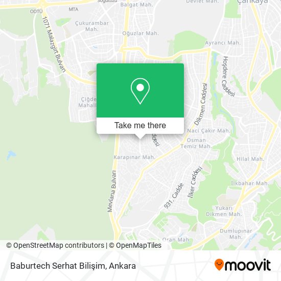 Baburtech Serhat Bilişim map