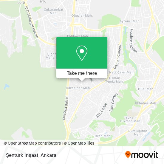Şentürk İnşaat map