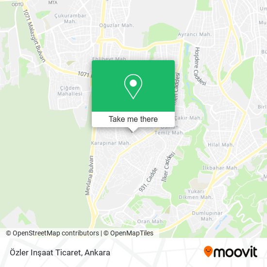 Özler Inşaat Ticaret map