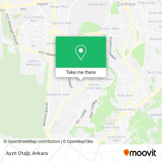Ayzıt Otağı map