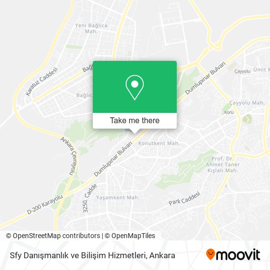 Sfy Danışmanlık ve Bilişim Hizmetleri map