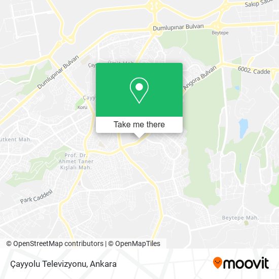 Çayyolu Televizyonu map