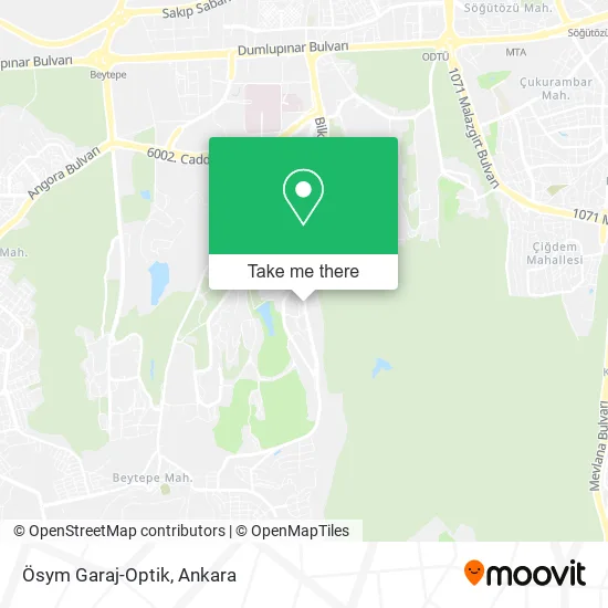 Ösym Garaj-Optik map