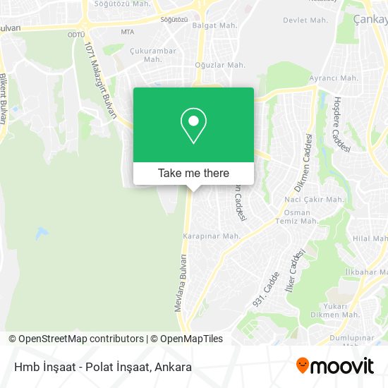 Hmb İnşaat - Polat İnşaat map
