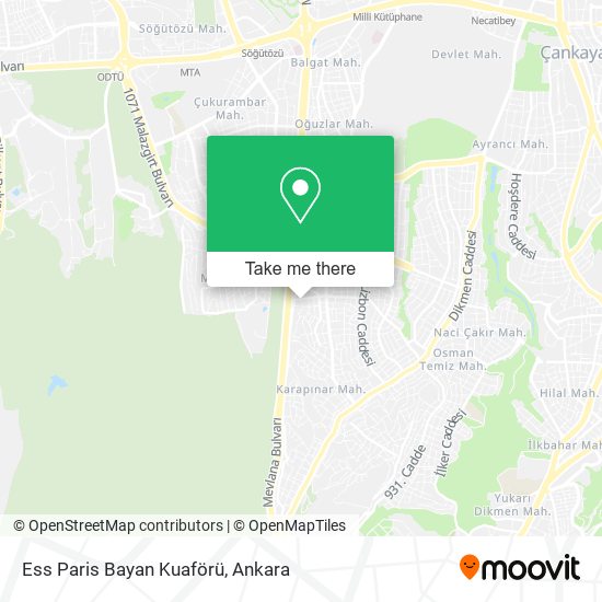 Ess Paris Bayan Kuaförü map