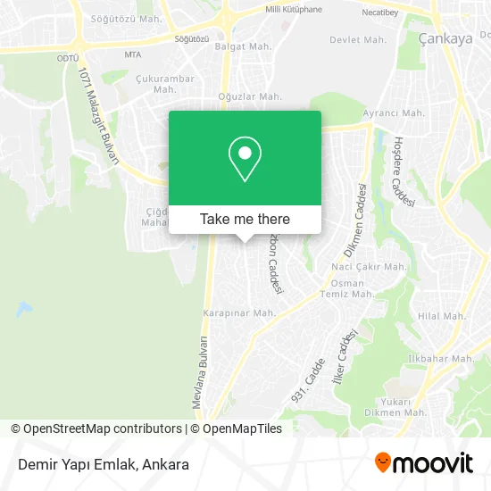 Demir Yapı Emlak map