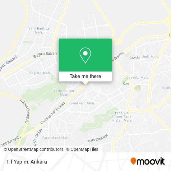 Tif Yapım map
