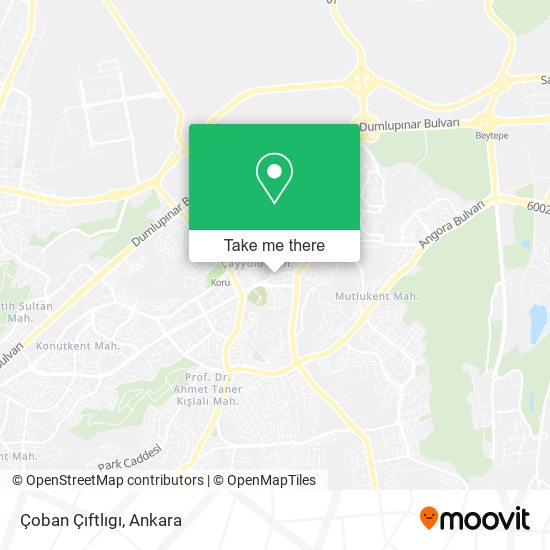 Çoban Çıftlıgı map