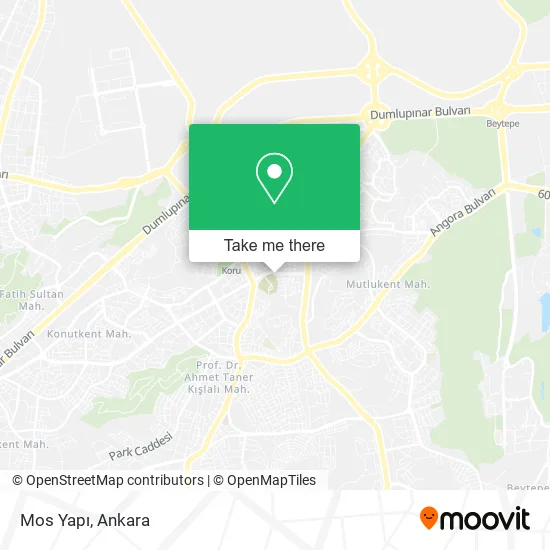 Mos Yapı map