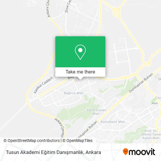 Tusun Akademi Eğitim Danışmanlık map