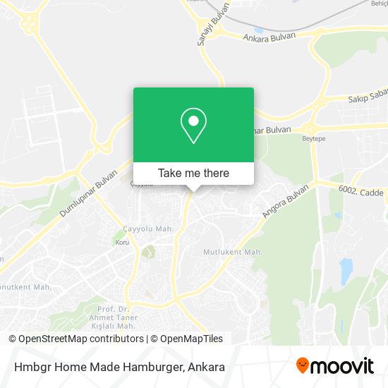 Hmbgr Home Made Hamburger map