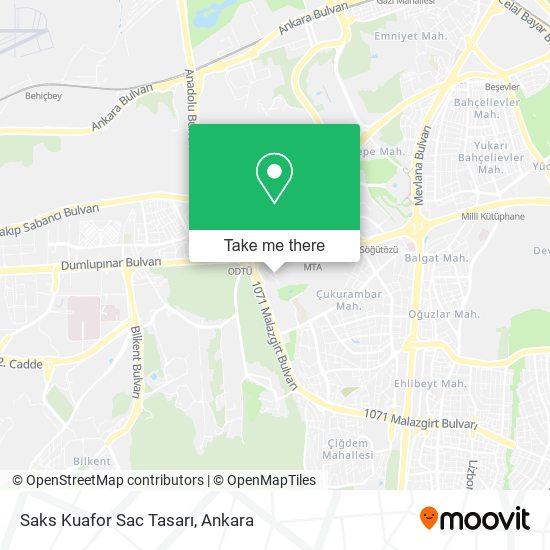 Saks Kuafor Sac Tasarı map