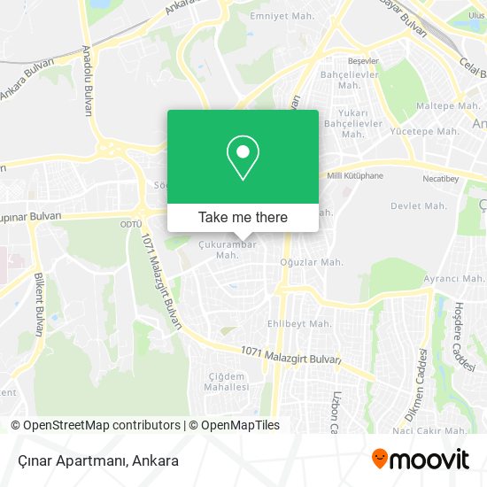 Çınar Apartmanı map