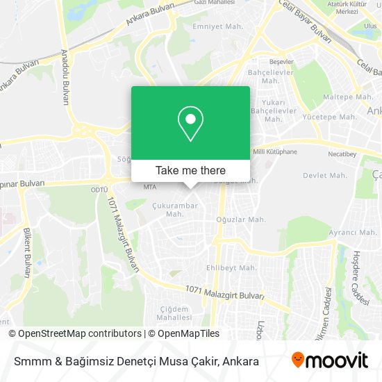 Smmm & Bağimsiz Denetçi Musa Çakir map
