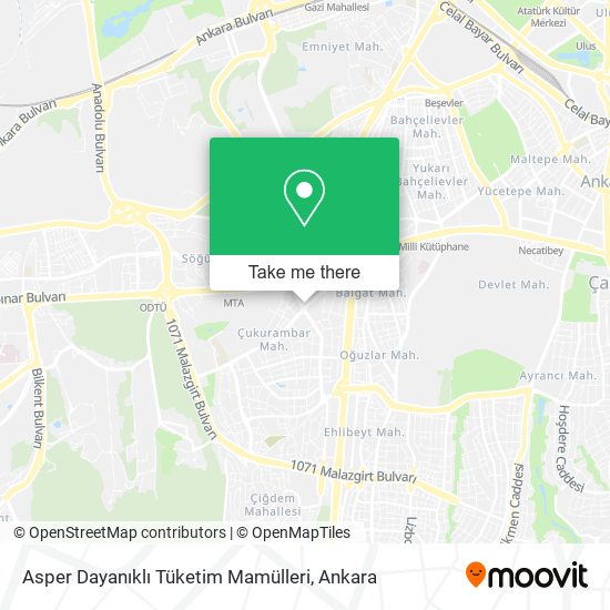Asper Dayanıklı Tüketim Mamülleri map