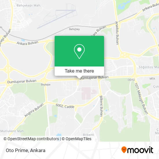 Oto Prime map