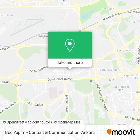 Bee Yapım - Content & Communication map