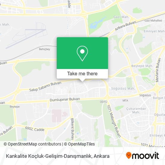 Kankalite Koçluk-Gelişim-Danışmanlık map