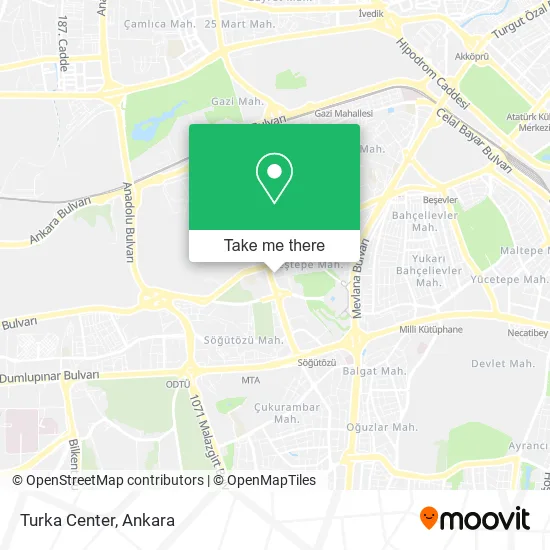 Turka Center map