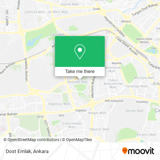 Dost Emlak map