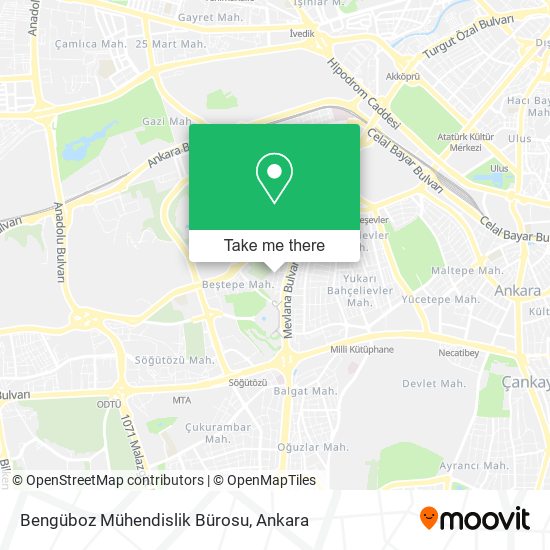 Bengüboz Mühendislik Bürosu map