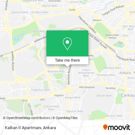 Kalkan II Apartmanı map