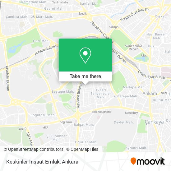 Keskinler İnşaat Emlak map