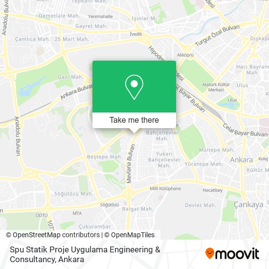 Spu Statik Proje Uygulama Engineering & Consultancy map