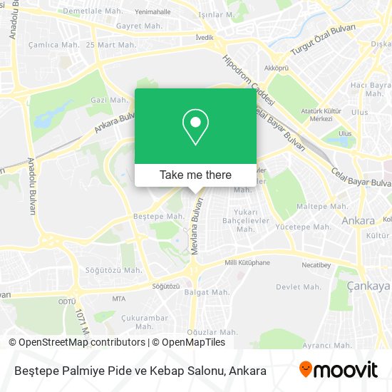 Beştepe Palmiye Pide ve Kebap Salonu map