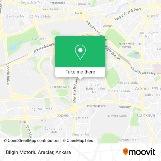Bilgin Motorlu Araclar map
