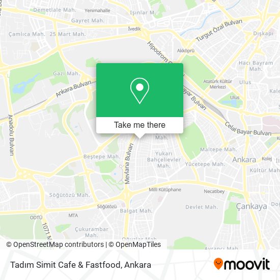 Tadım Simit Cafe & Fastfood map