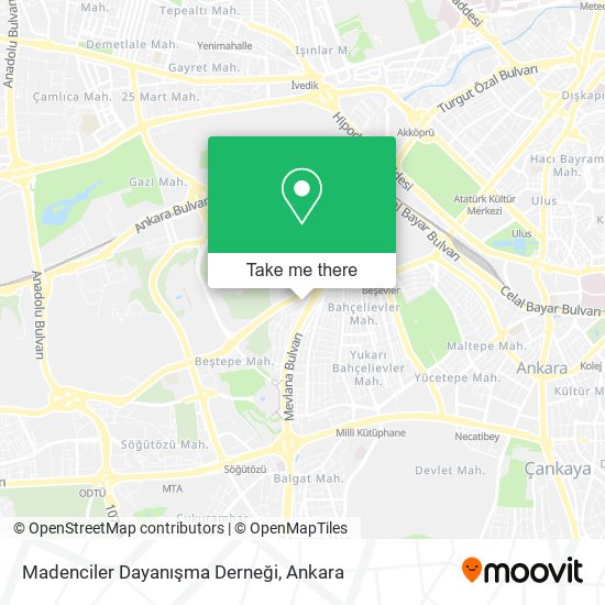 Madenciler Dayanışma Derneği map