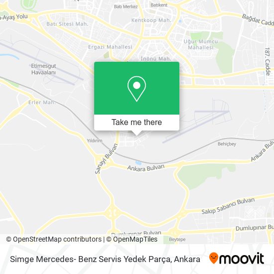 Simge Mercedes- Benz Servis Yedek Parça map