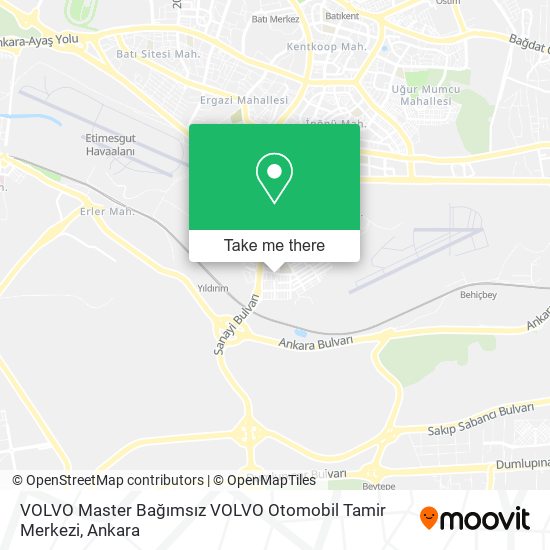 VOLVO Master Bağımsız VOLVO Otomobil Tamir Merkezi map